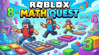 Roblox Style Math Game